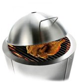 Couvercle d&ocirc;me pour barbecue petit mod&egrave;le