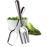Couverts avec salade